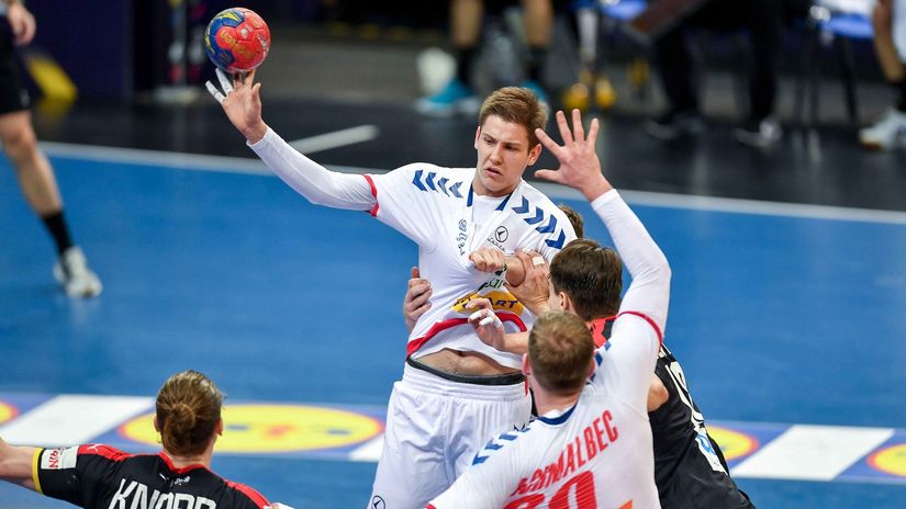Stefan Dodić u duelu sa Nemačkom (©Starsport)