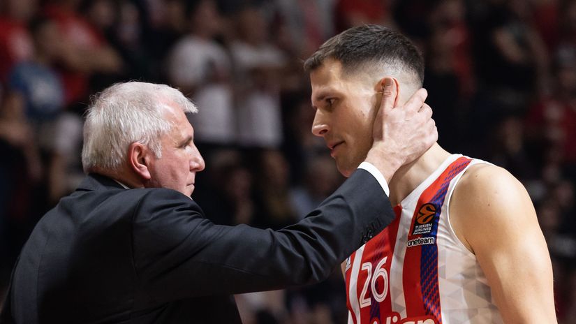 Željko Obradović i Nemanja Nedović (©Star Sport)