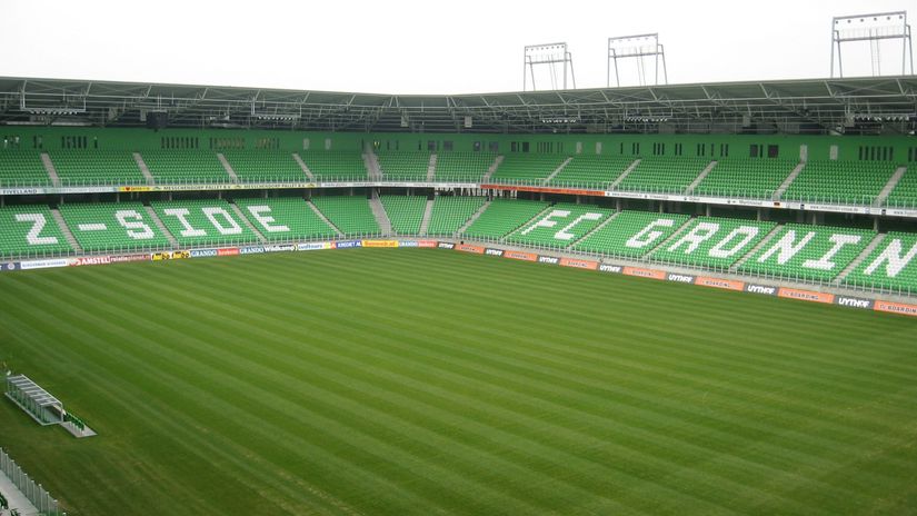 Stadion Groningena Euroborg (©Wikipedia/	Kevster)
