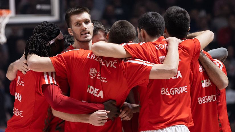 Košarkaši Crvene zvezde (©Starsport)