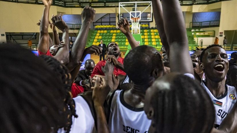 Ekipa Južnog Sudana (© FIBA)
