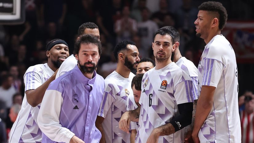 Košarkaši madridskog Reala (©Starsport)