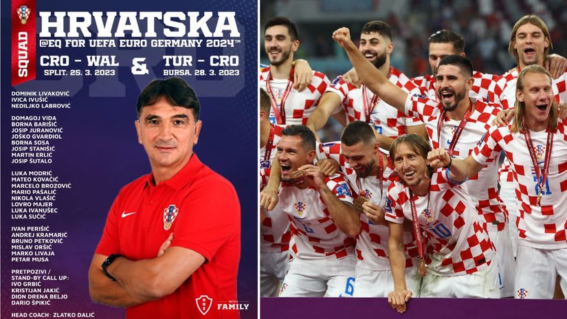 Dalić izdiktirao spisak Hrvata za početak kvalifikacija za EURO, samo tri nova imena
