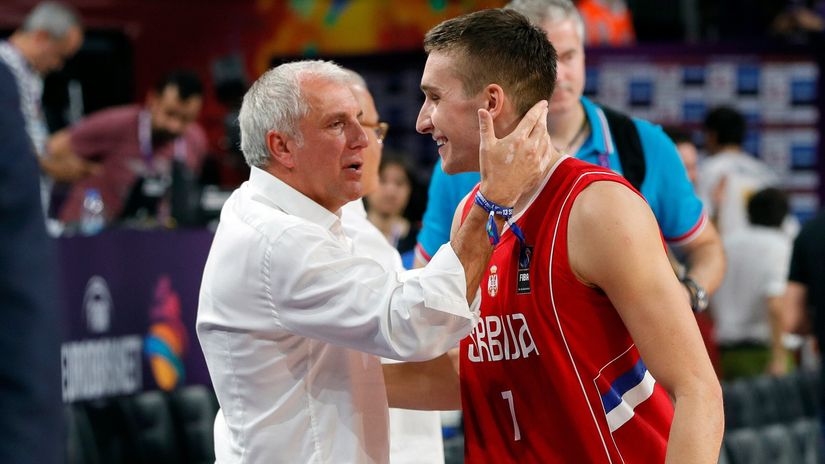 Bogdan Bogdanović i Željko Obradović (©Star Sport)