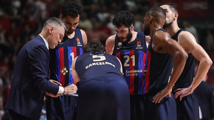 Košarkaši Barselone (©Starsport)