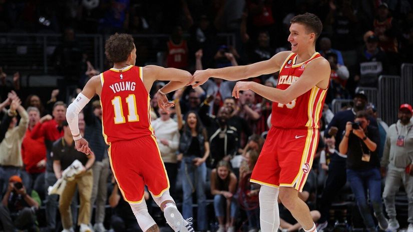 Tre Jang i Bogdan Bogdanović (© AFP)
