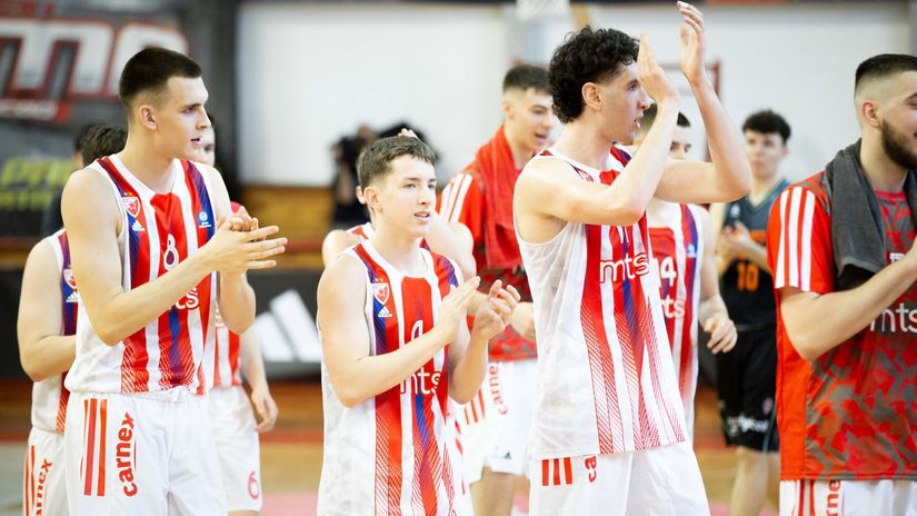 Košarkaši Crvene zvezde (Foto: KK Crvena zvezda)