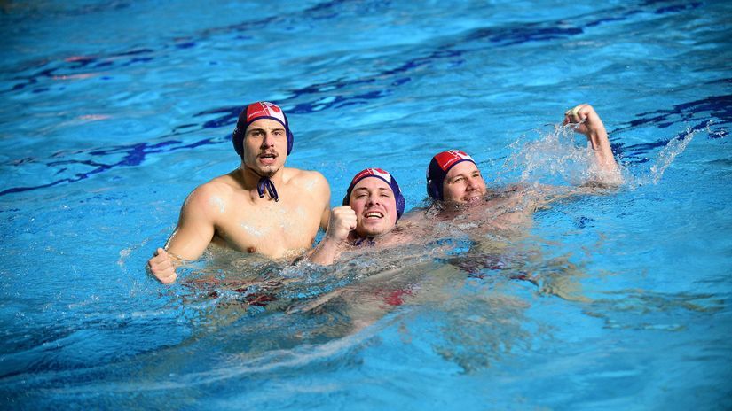 Vaterpolisti Crvene zvezde (©Starsport)