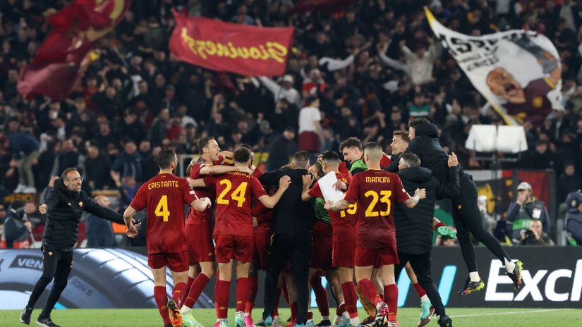 Radost Rominih fudbalera (Reuters)