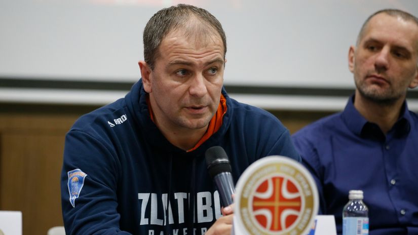 Trener Zlatibora Strajin Nedović (©MN Press)