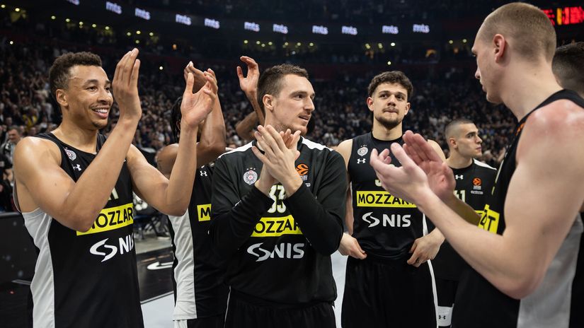 Košarkaši Partizan Mozzart Beta (©Star Sport)