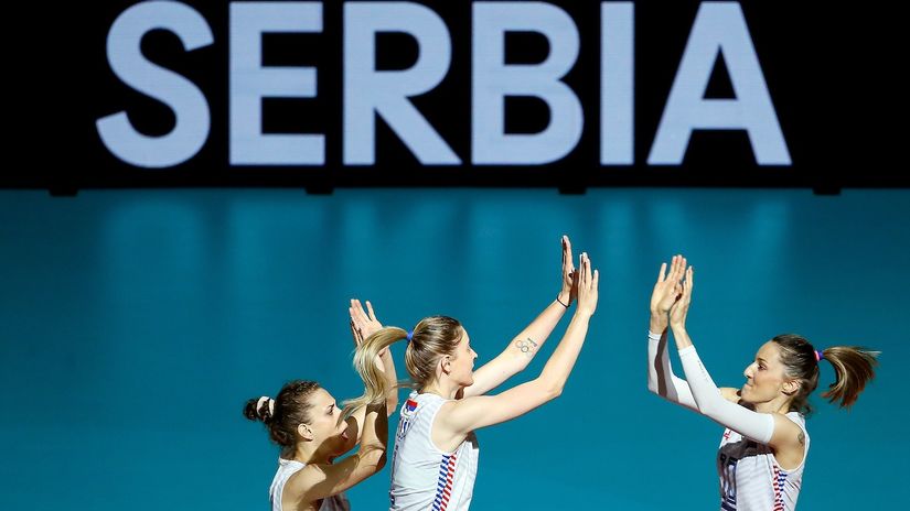 Mina Popović, Bianka Buša i Maja Ognjenović (© Star sport)