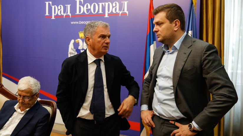 Ljubiša Tumbaković i Miloš Vazura (©Starsport)