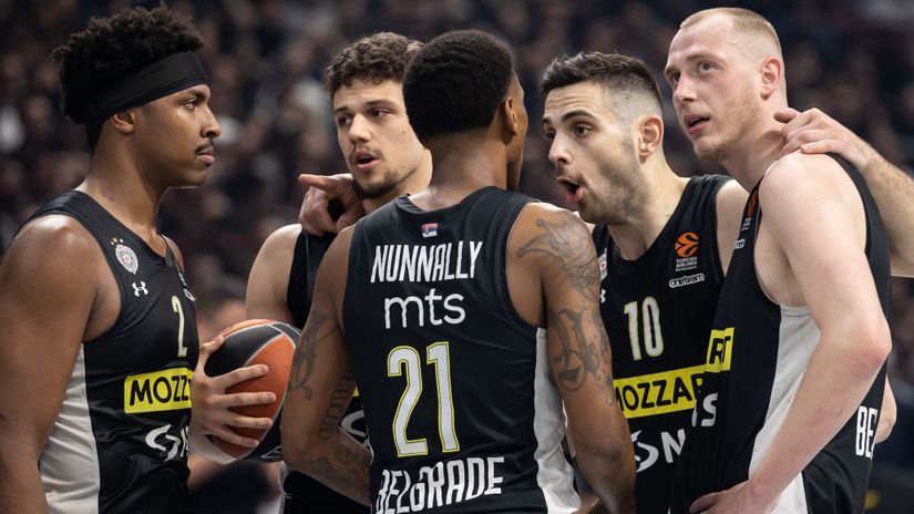 Košarkaši Partizan Mozzart Beta (©Star Sport)