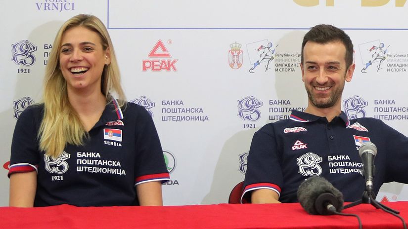 Jovana Stevanović i Danijele Santareli (©MN Press)