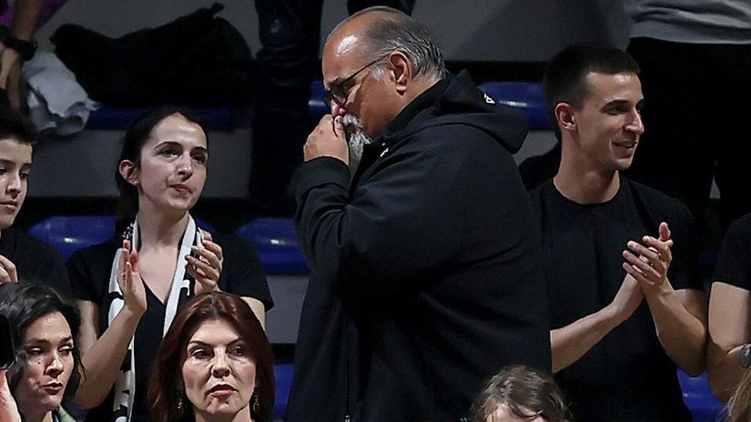 Aleksandar Džikić se pojavio u dvorani (© Star Sport)