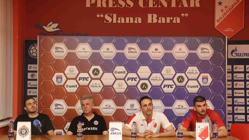 Mladen Šotić, Dario Krželj, Boris Rojević i Luka Rogan (©ARKUS liga)