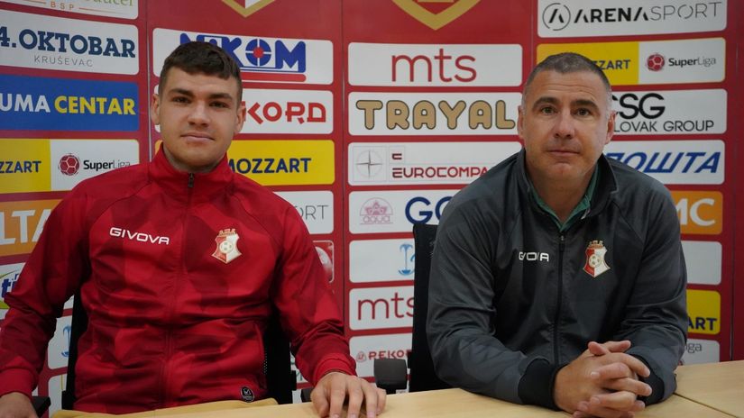 Zogović i Perišić (© FK Napredak)