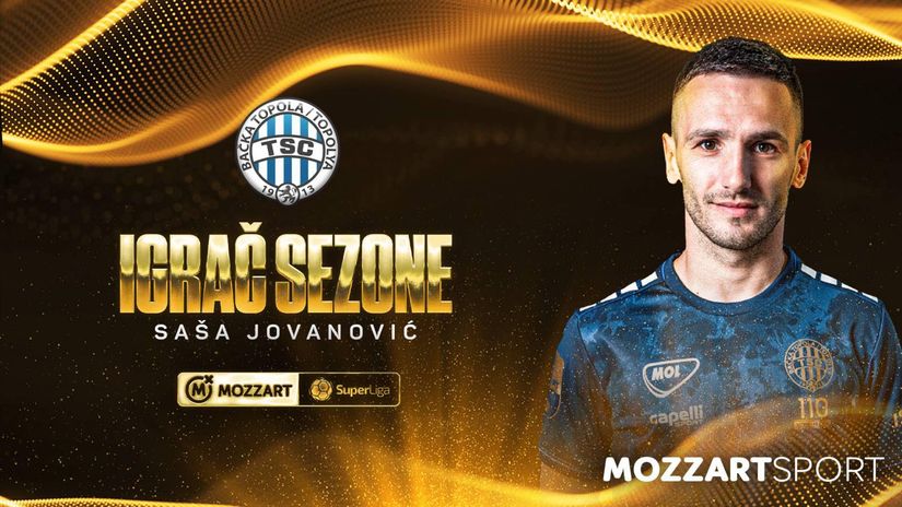 Fudbaler godine Mozzart Bet Superlige: Saša Jovanović