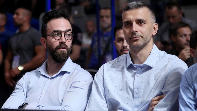 Nemanja Vasiljević i Milan Dozet (Foto: Starsport)
