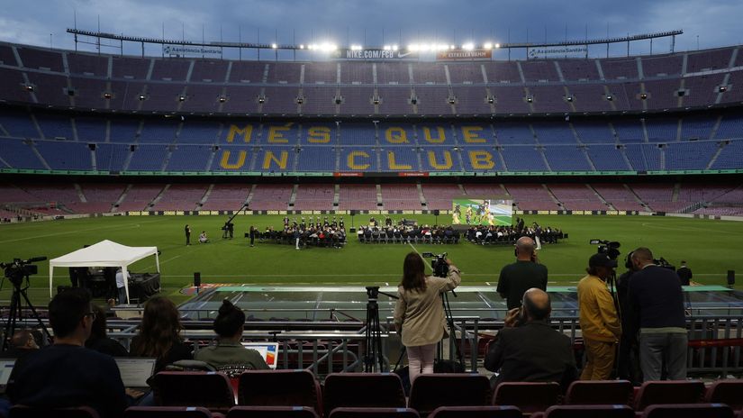 Stadion Nou Kamp (©Reuters)