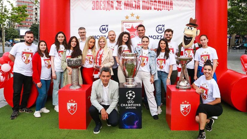 Detalj sa druženja (©FK Crvena zvezda)