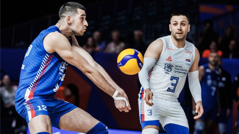 Pavle Perić i Milorad Kapur (©FIVB)