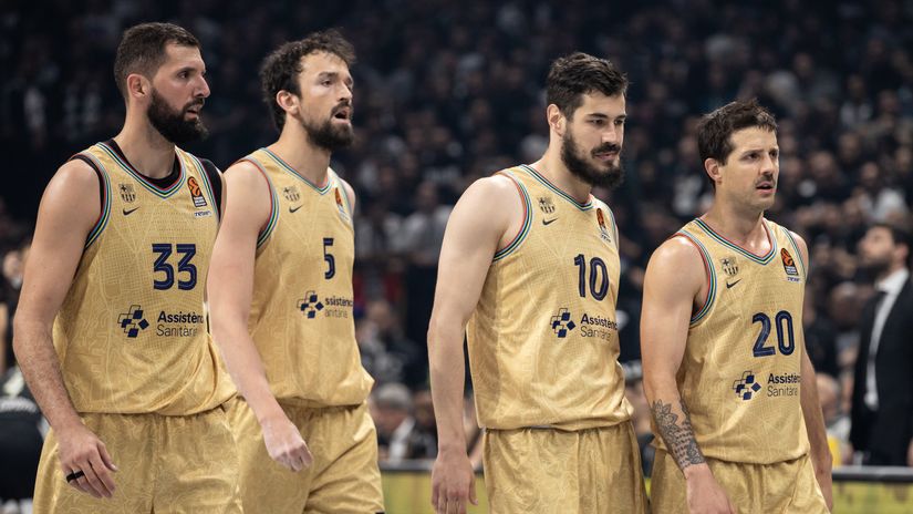 Košarkaši Barselone (©Star Sport) 