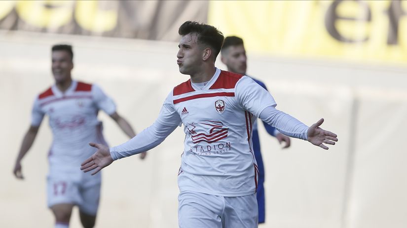 Aleksandar Ćirković u dresu Voždovca (© Star sport)