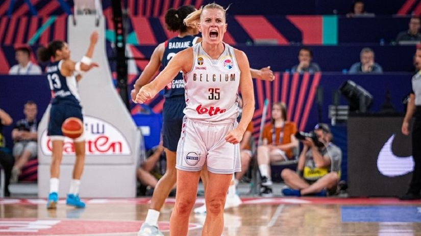 Košarkašica Belgije Žuli Vanlo (©fiba.basketball)