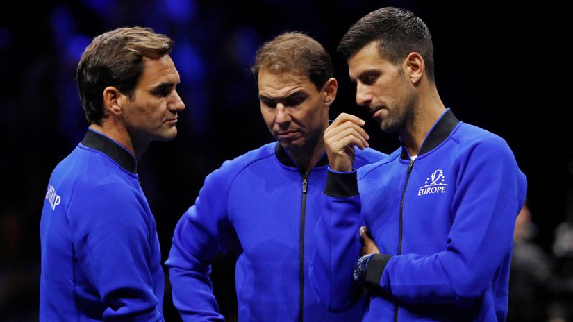 Federer, Nadal i Đoković (©Reuters)