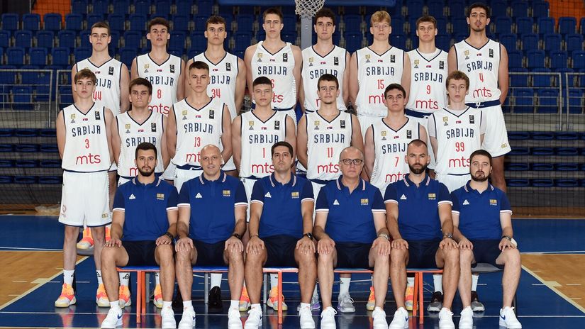 Juniorska košarkaška reprezentacija Srbije (©KSS)