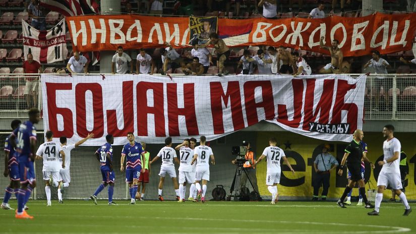 Slavlje navijača Voždovca  (©MN Press)