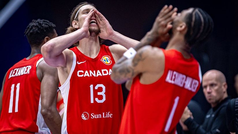 Košarkaši Kanade (©fiba.basketball)