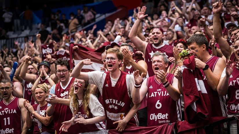 Navijači Letonije u Džakarti (© FIBA)