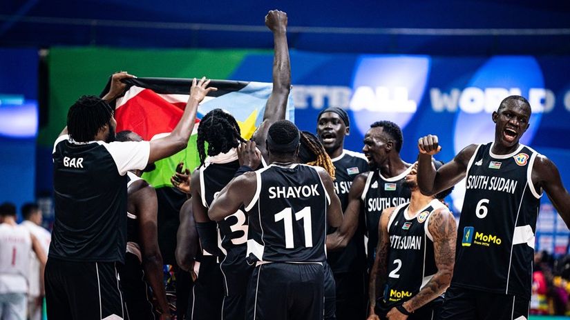 Košarkaši Južnog Sudana (©FIBA Basketball)