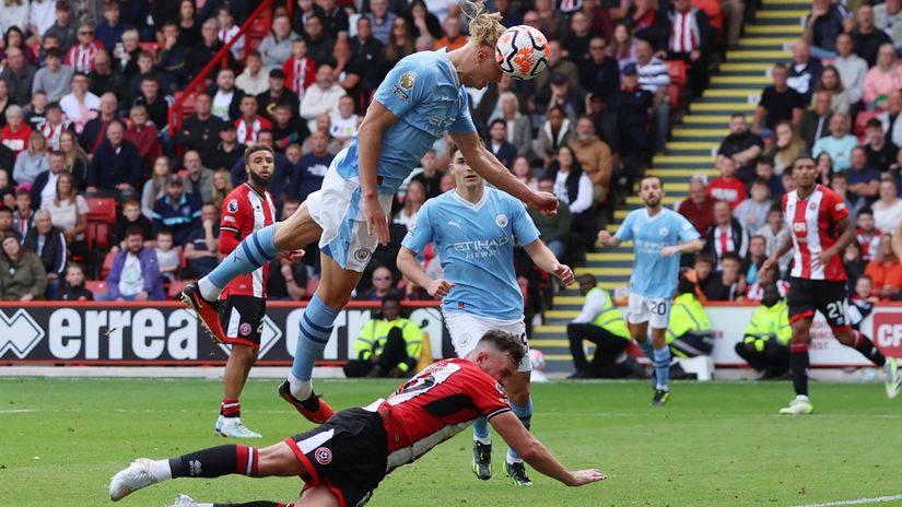 Erling Haland (©Reuters)