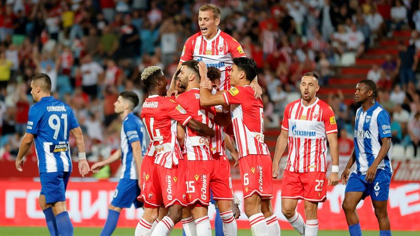 FK Crvena Zvezda Belgrad 2-1 FK Novi Pazar :: Videos 