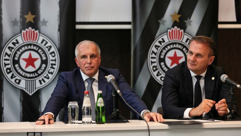 Željko Obradović i Ostoja Mijailović (© Star Sport)