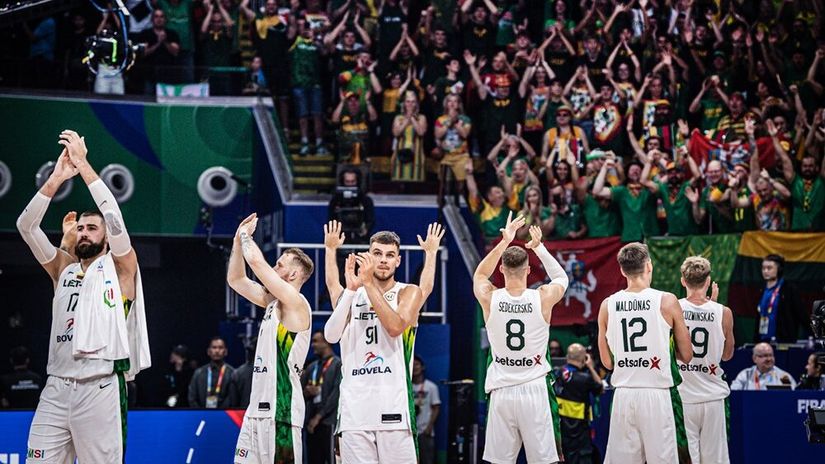 Košarkaši Litvanije (©FIBA Basketball)