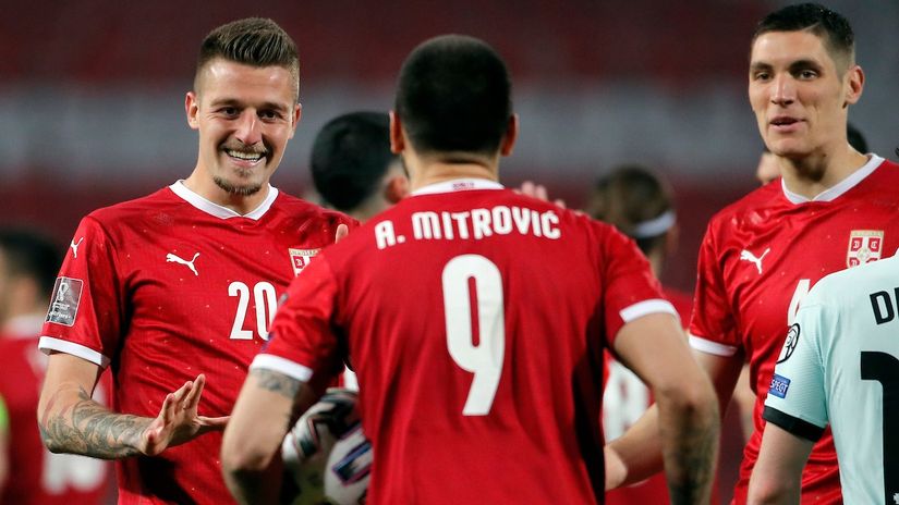 Mitrović i Milinković Savić (© Star sport)