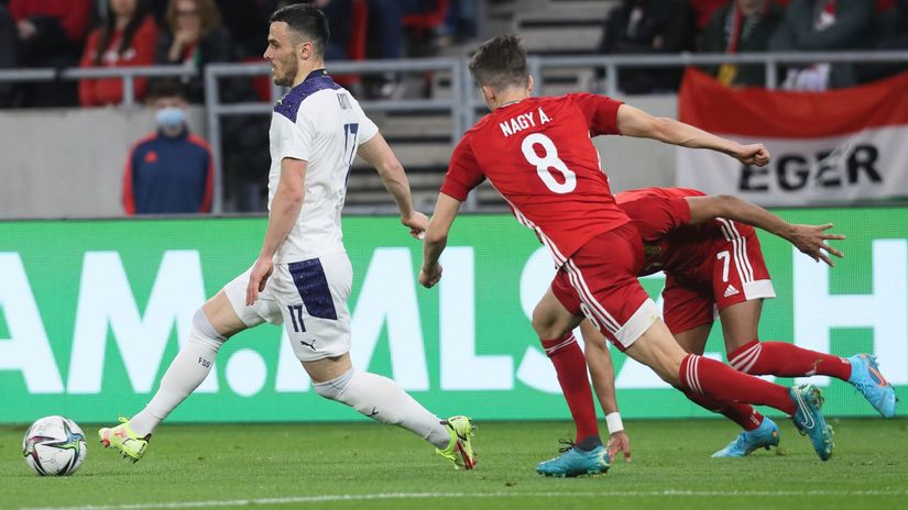 Filip Kostić (Srbija) i Adam Nađ (Mađarska)
