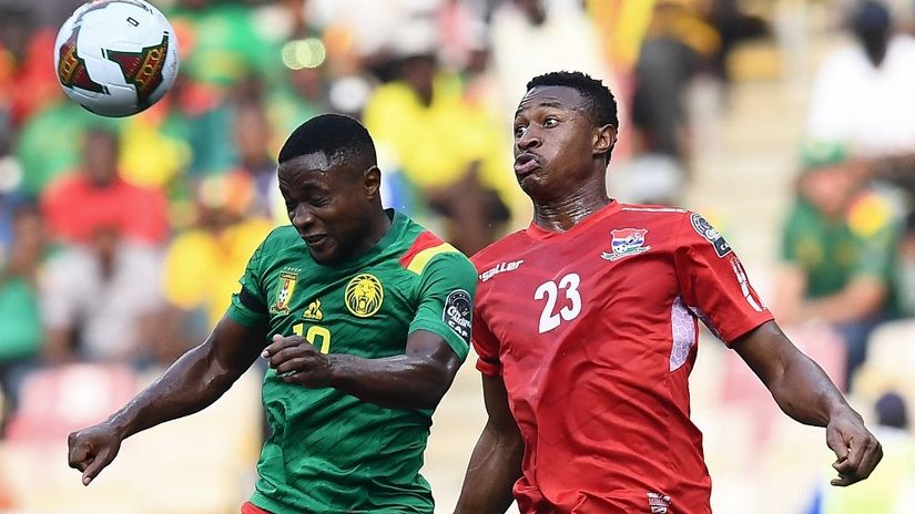 Muhamed Badamosi protiv Kameruna (©AFP)
