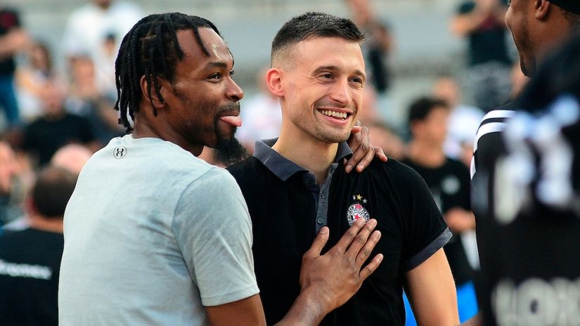 Kevin Panter i Aleksa Avramović (© Star Sport)