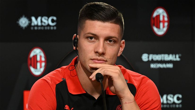Luka Jović (©AC Milan)