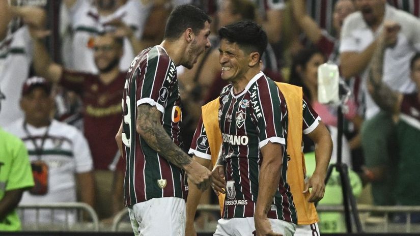 Slavlje fudbalera Fluminensea (Foto: AFP)