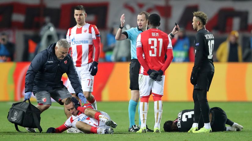 Crvena zvezda - PSŽ (©Reuters)