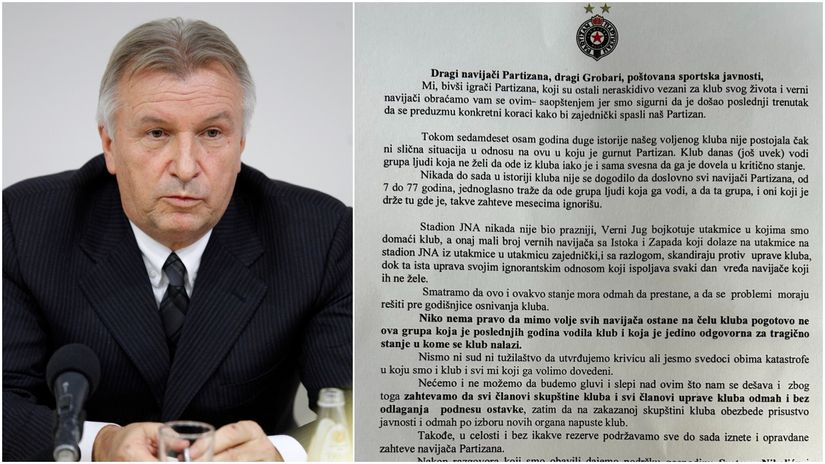 Asovi Partizana zahtevaju promene: Sreten Nikolić naš kandidat za predsednika!