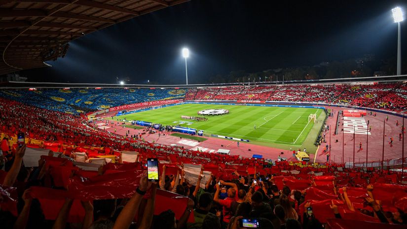 Atmosfera na stadionu Rajko Mitić (©Starsport)