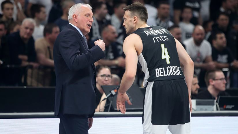 Partizan Mozzart Bet ponovo bez Vukčevića u Evroligi, Obradović očekuje reakciju igrača